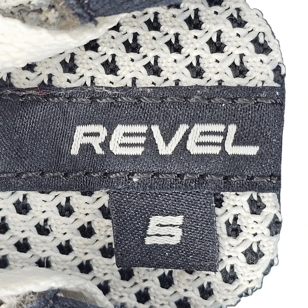 Brooks Revel 5 Women 9.5 White Black Running Shoes Sneakers Athletic Road